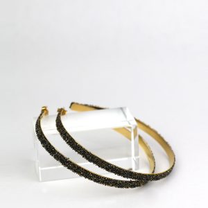 Créoles Plaqué Or et Swarovski