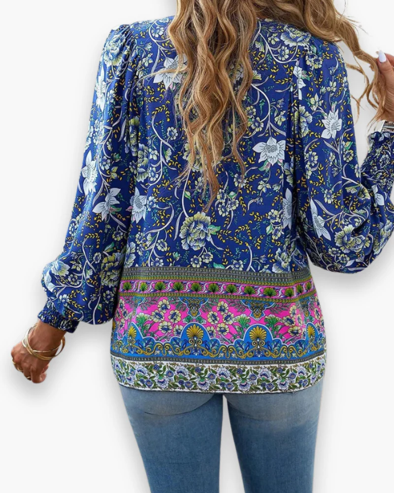 Top fleuri léger femme | Haut d'été – Image 6