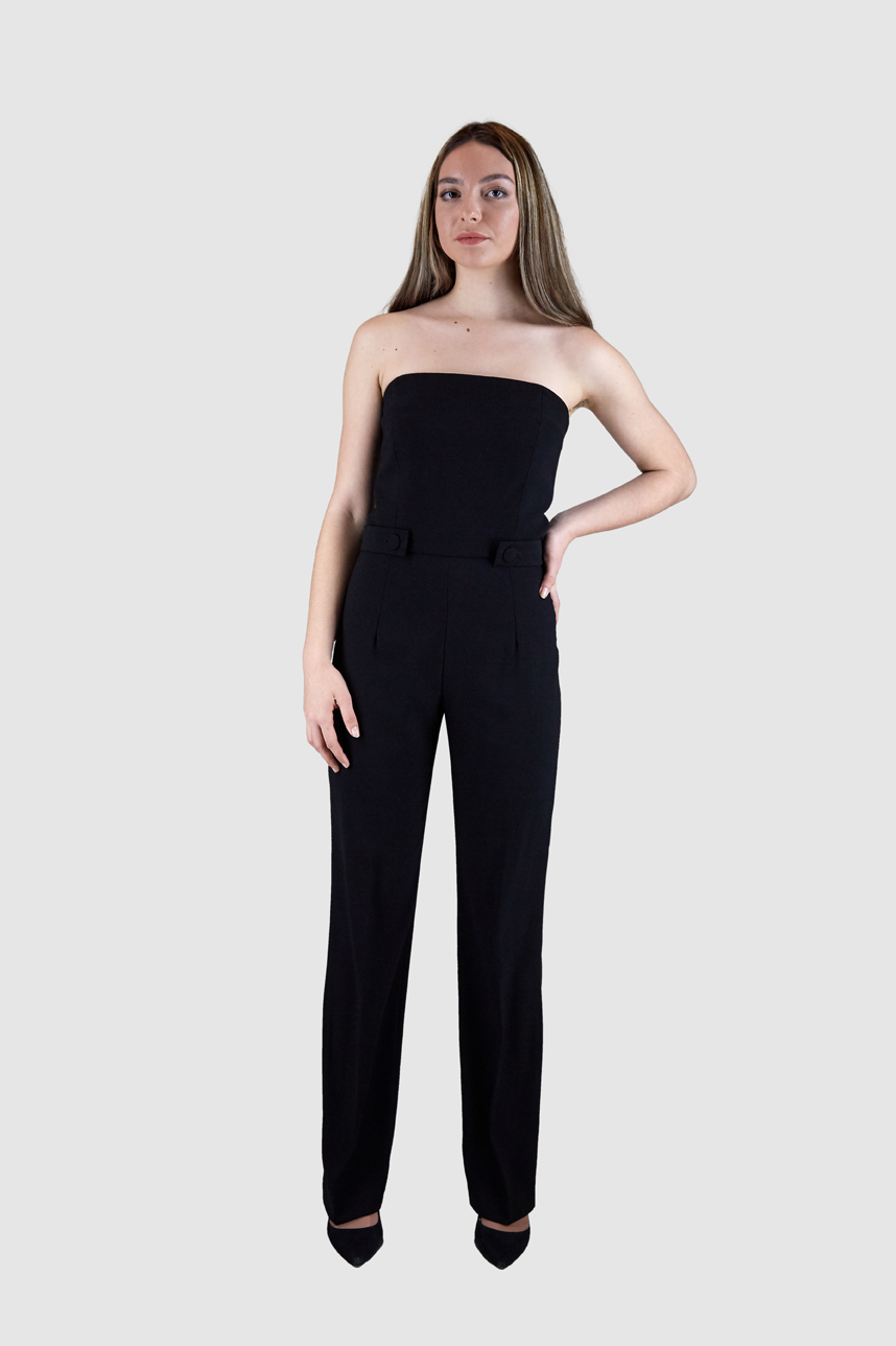 Combinaison A Bretelle Noir – Image 5