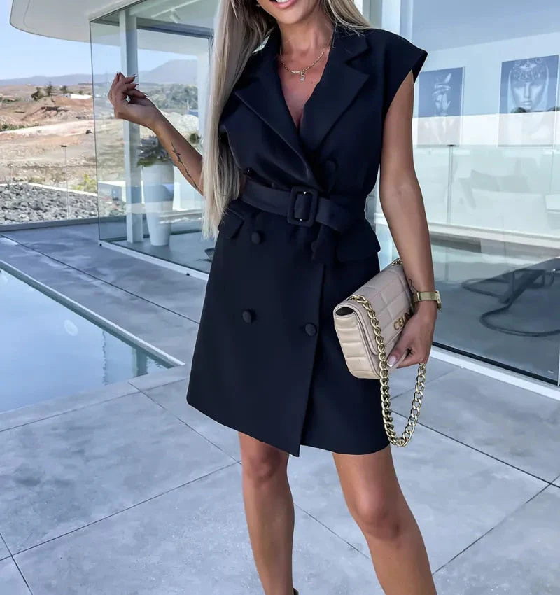 Chrissy - Robe Blazer Formelle - Elégant Et Stylé - Femmes – Image 2