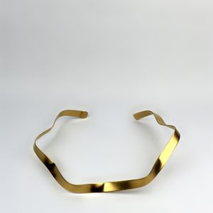 Collier plaqué or en feuille de Laiton