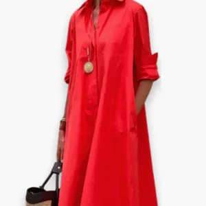 Robe chemise ample femme | Moderne et élégant