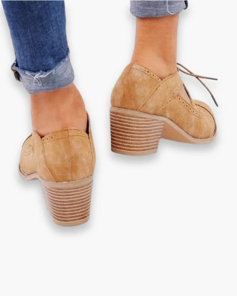 Souliers Vintage à Talon pour Femme | Look Unique – Image 4