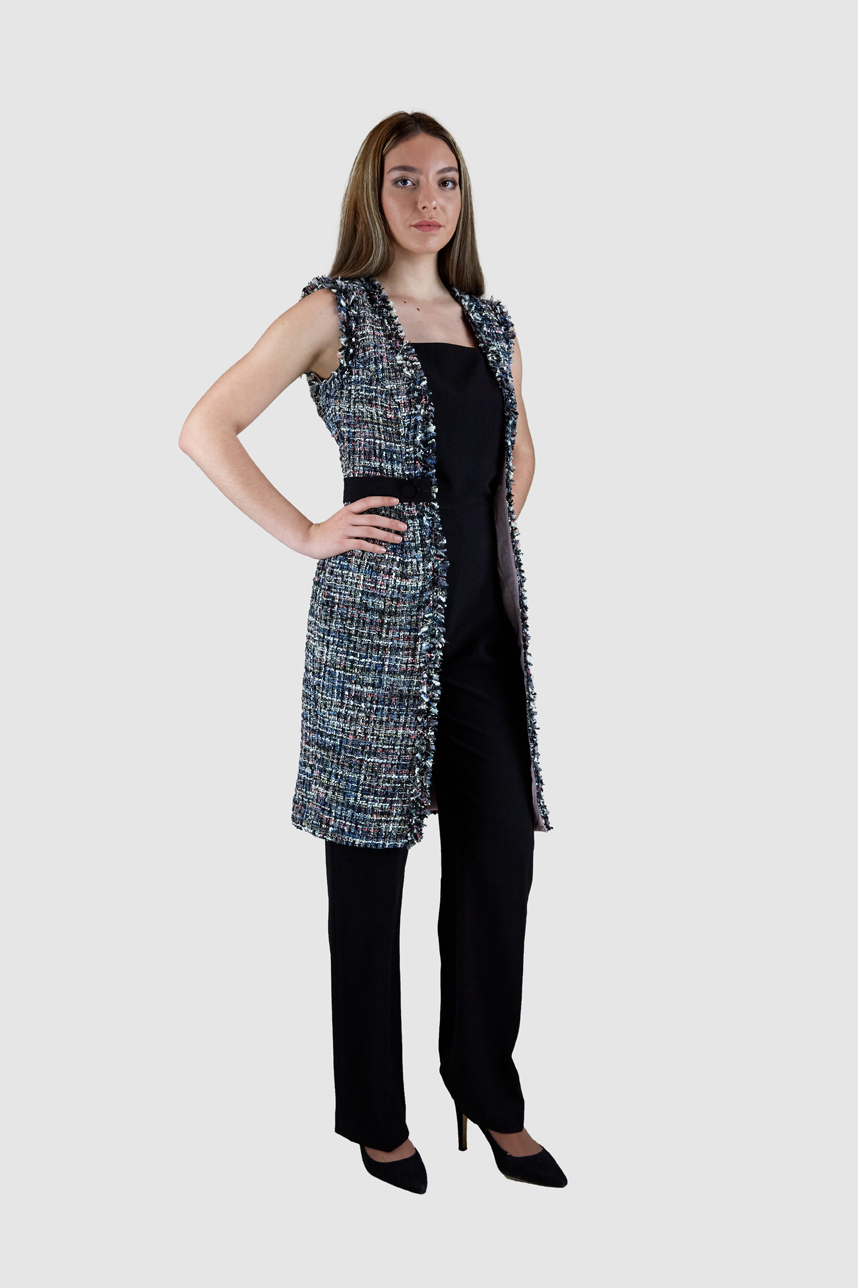 Combinaison A Bretelle Noir – Image 7