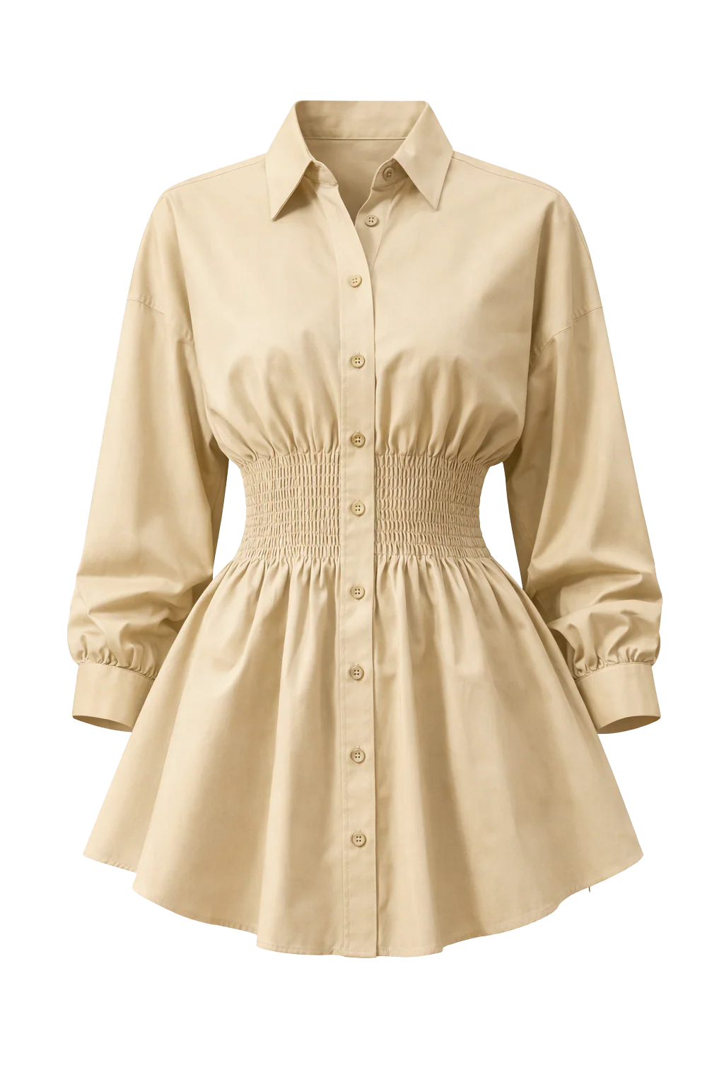 Robe Chemise Courte Femme