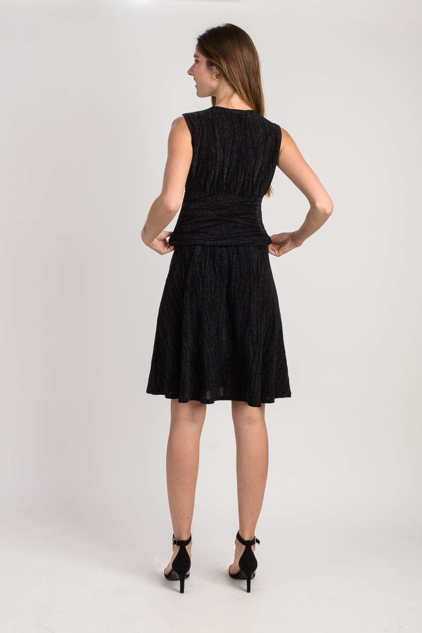 Top Débardeur Col Plongeant Noir – Image 5