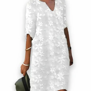 Robe fleurie élégante pour femme | Chic estival