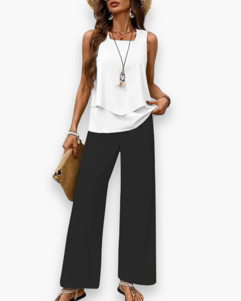 Ensemble fluide élégant femme | Tenue d'été – Image 9