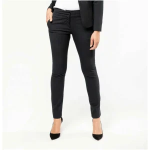 Pantalon de costume femme coupe ajustée