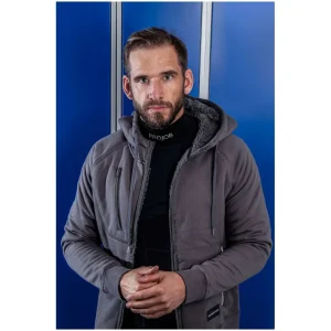 Sweatshirt Homme HOODY FULL ZIP DOUBLE EPAISSEUR