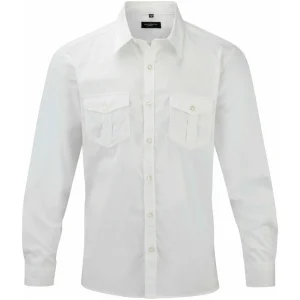 CHEMISE HOMME MANCHES LONGUES TWILL ROLL-UP