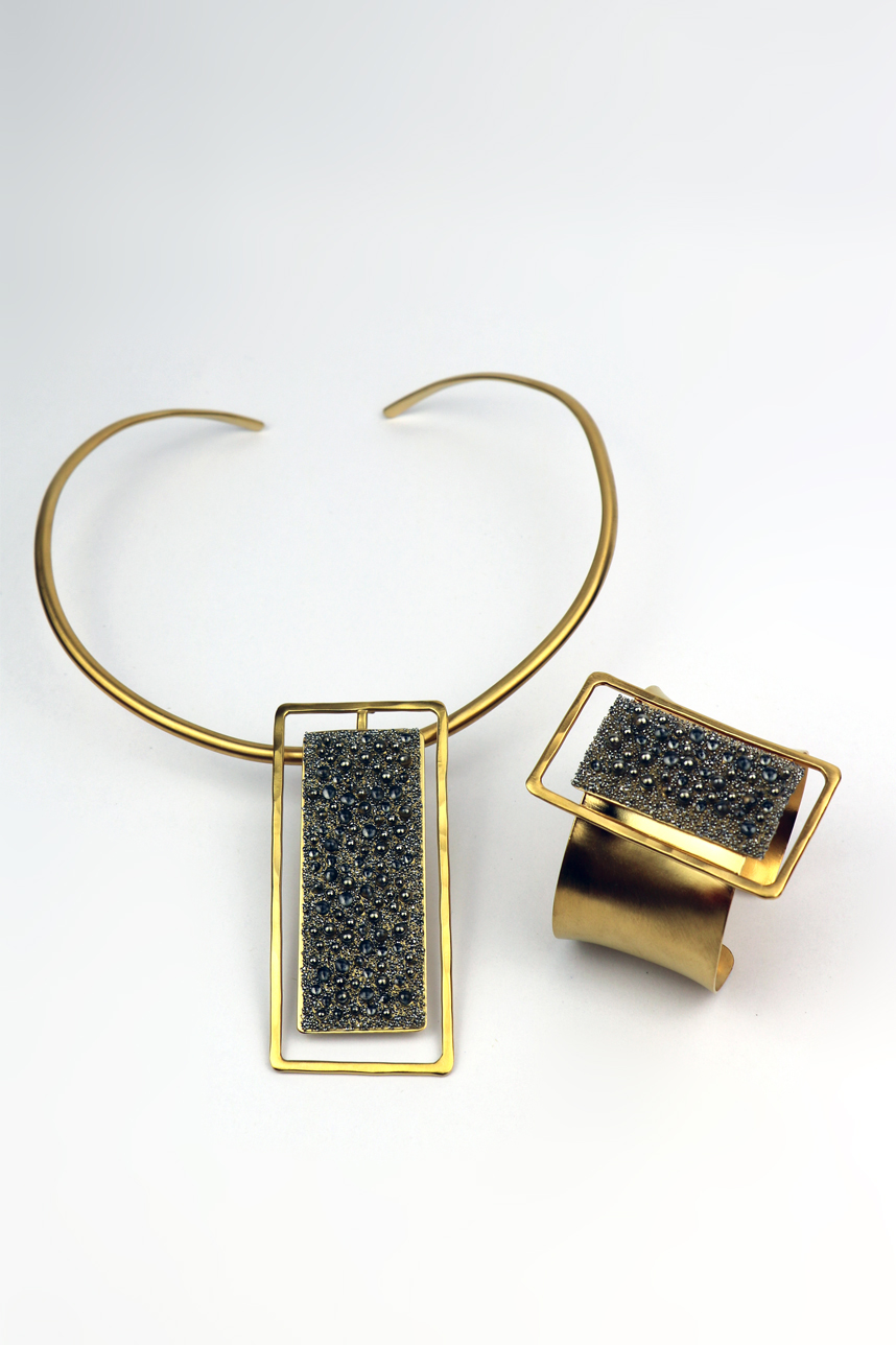 Bracelet Manchette Plaqué or – Image 5