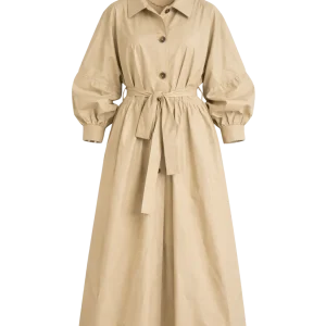 Robe Trench Ceinturée Femme