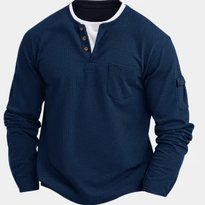 Lucas - Henley Manches Longues Homme