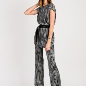 Tunique en Maille Lurex Argenté