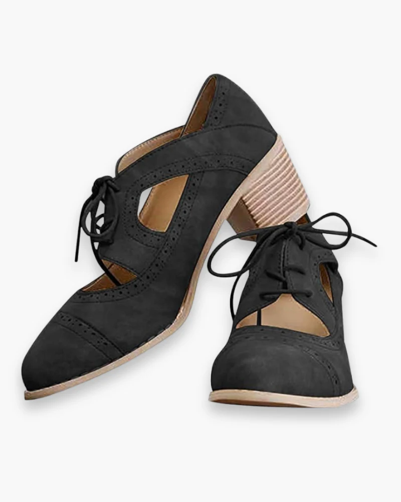 Souliers Vintage à Talon pour Femme | Look Unique – Image 6