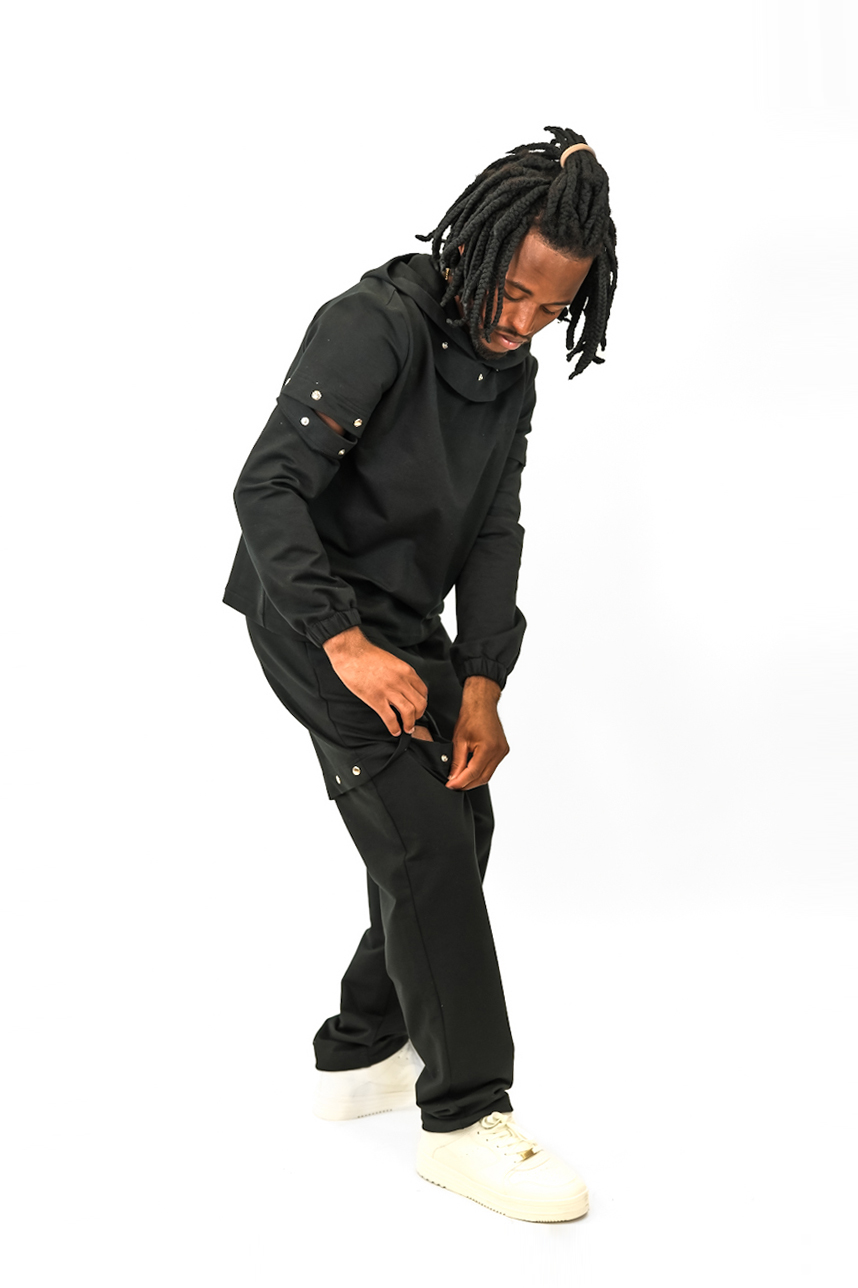 Survêtement Unisex Convertible Noir