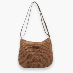 Sac épaule moderne tissé pour femme | Pratique et stable