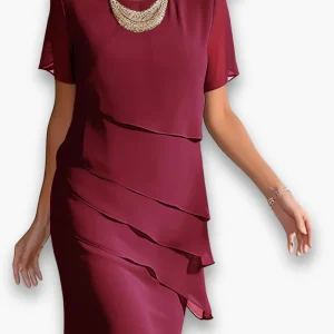 Robe de Cérémonie pour Femme | Élégance Midi