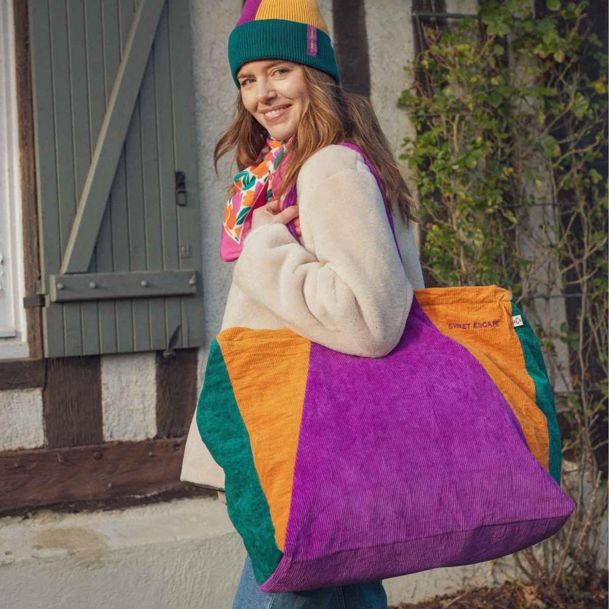 Sac week-end Velours | Sweet Escape