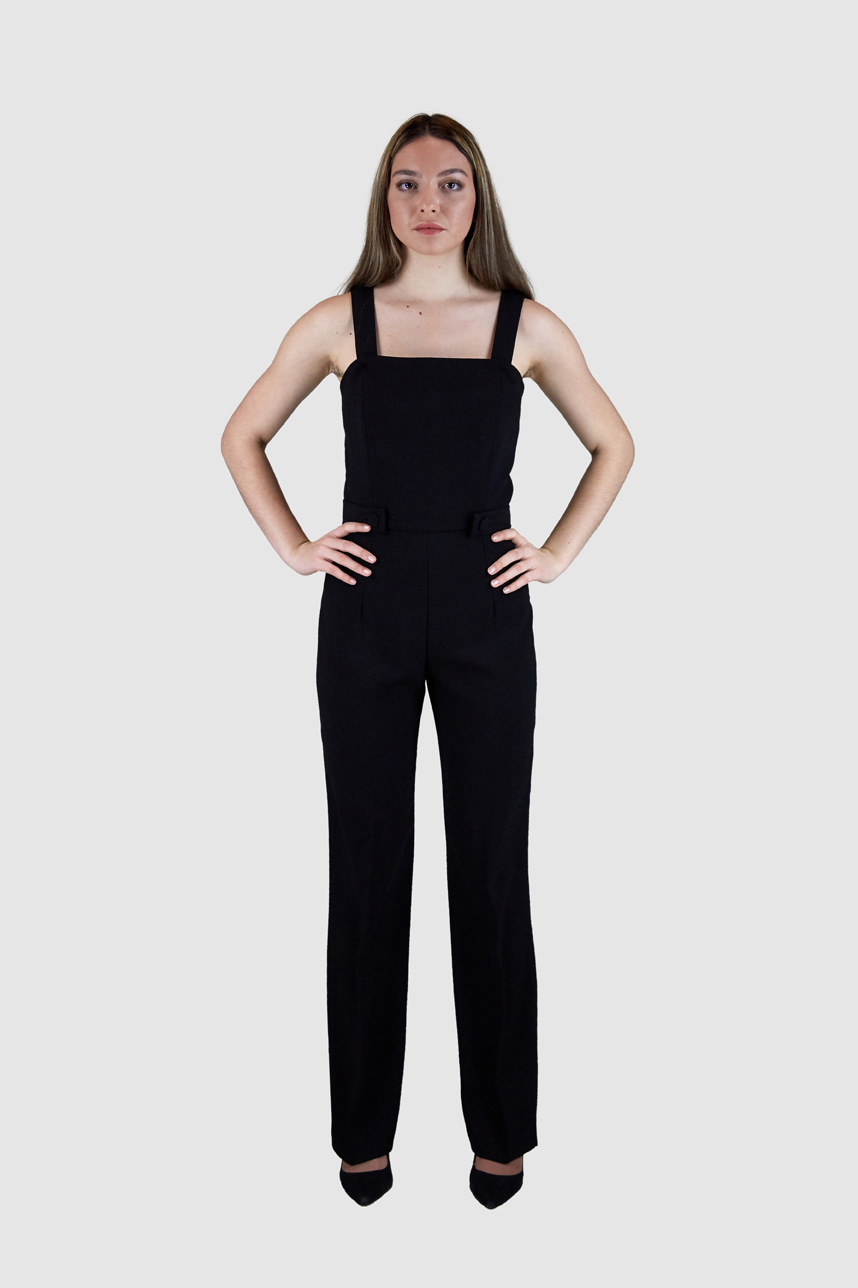 Combinaison A Bretelle Noir – Image 3