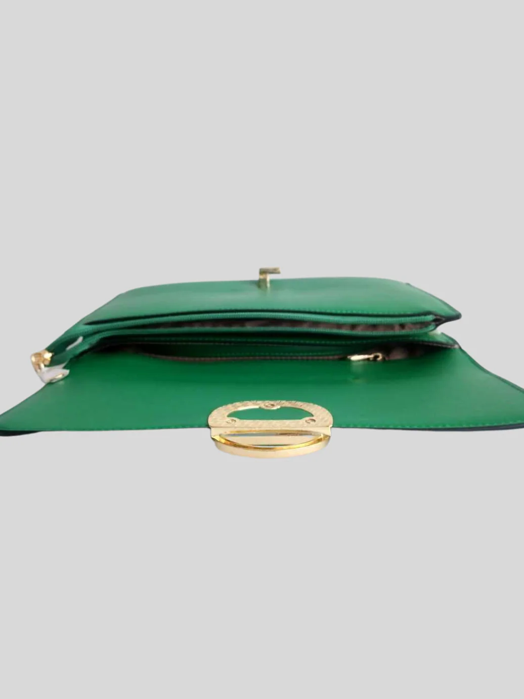 Sac VERT en bandoulière ou pochette – Image 4