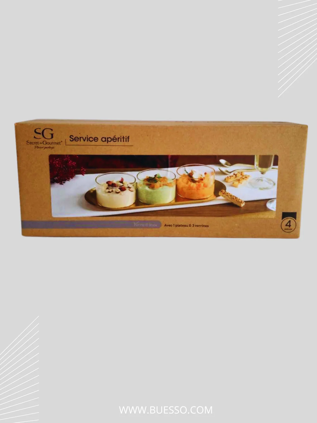 Service apéritif, dessert sucré et salé en verrine SECRET DE GOURMET – Image 3