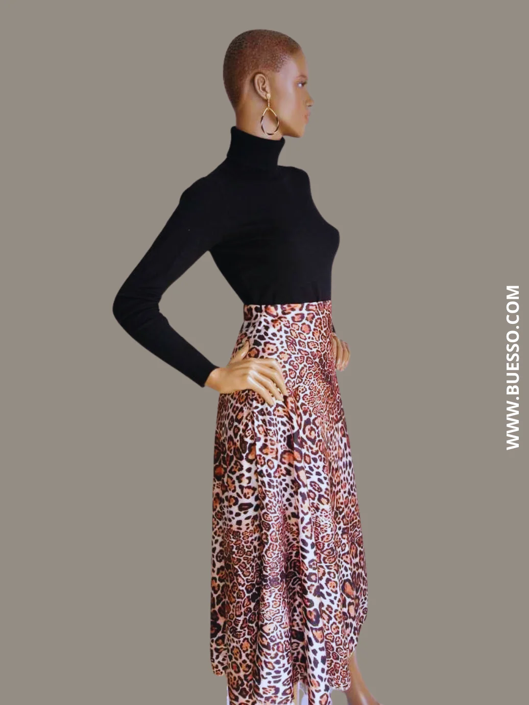 Jupe léopard élégante – Image 3