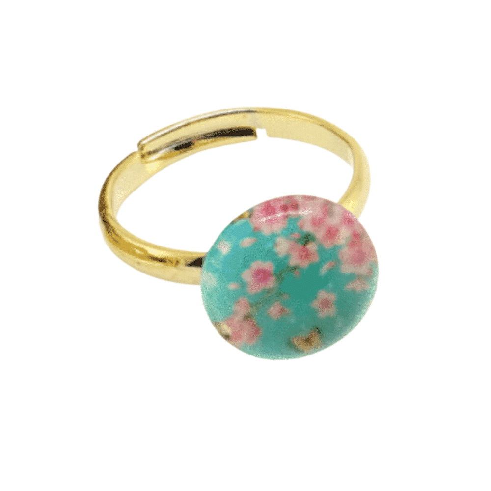 Bague Ajustable | Verte