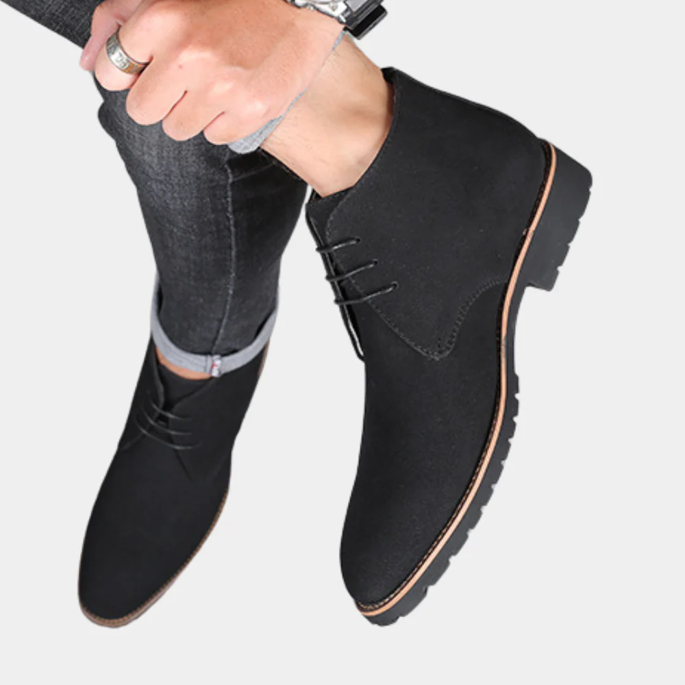 Chaussures pour hommes - Cuir de vachette de luxe - Confort optimal – Image 6