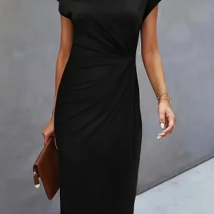 Katrine - Robe Midi Élégante Chic