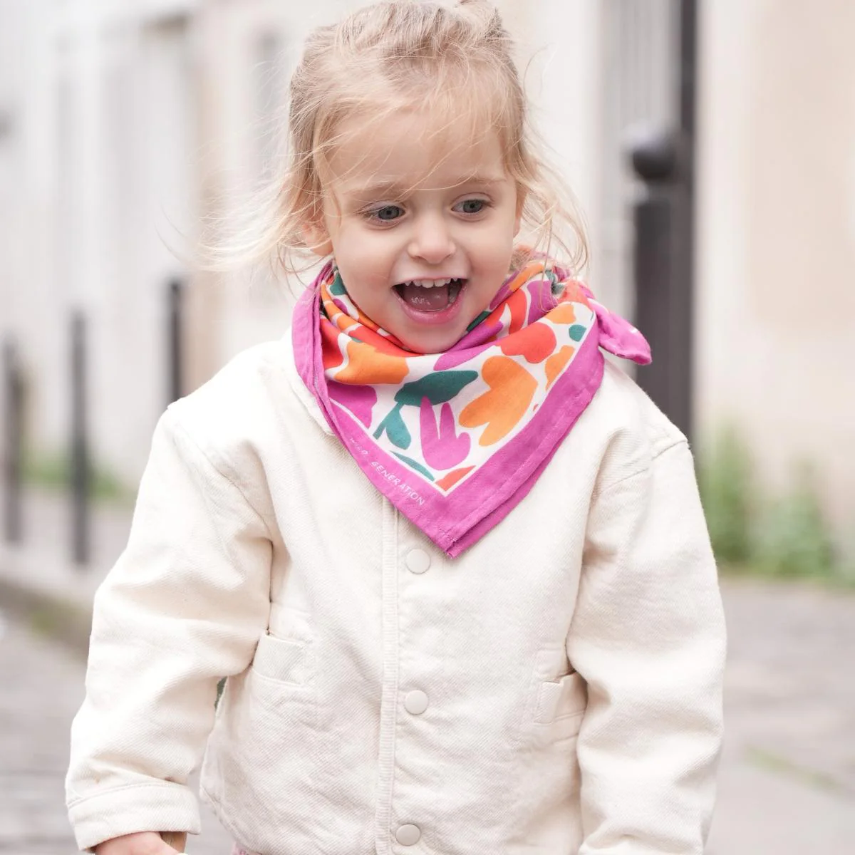 Foulard Garden Flower - Enfant – Image 4