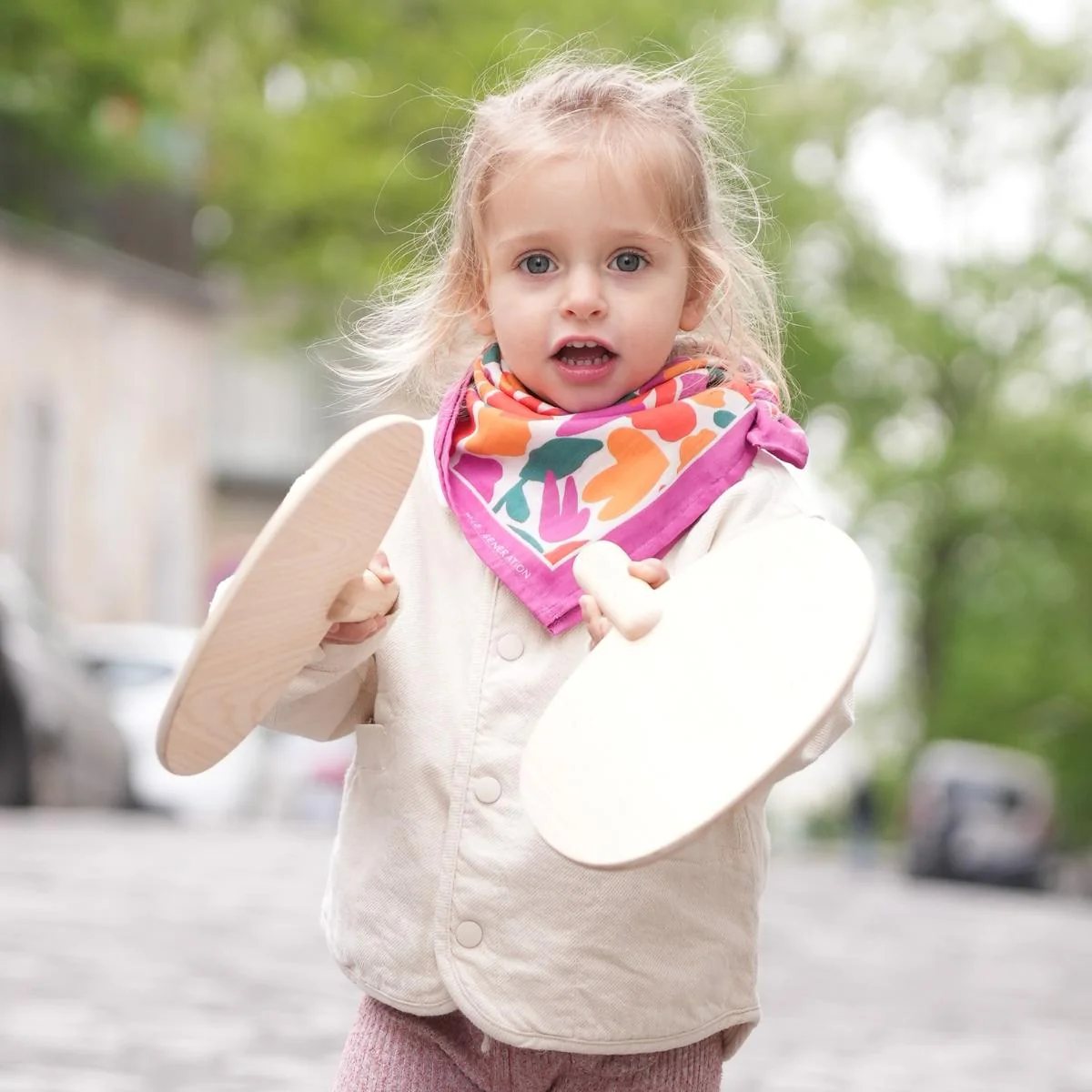 Foulard Garden Flower - Enfant – Image 7