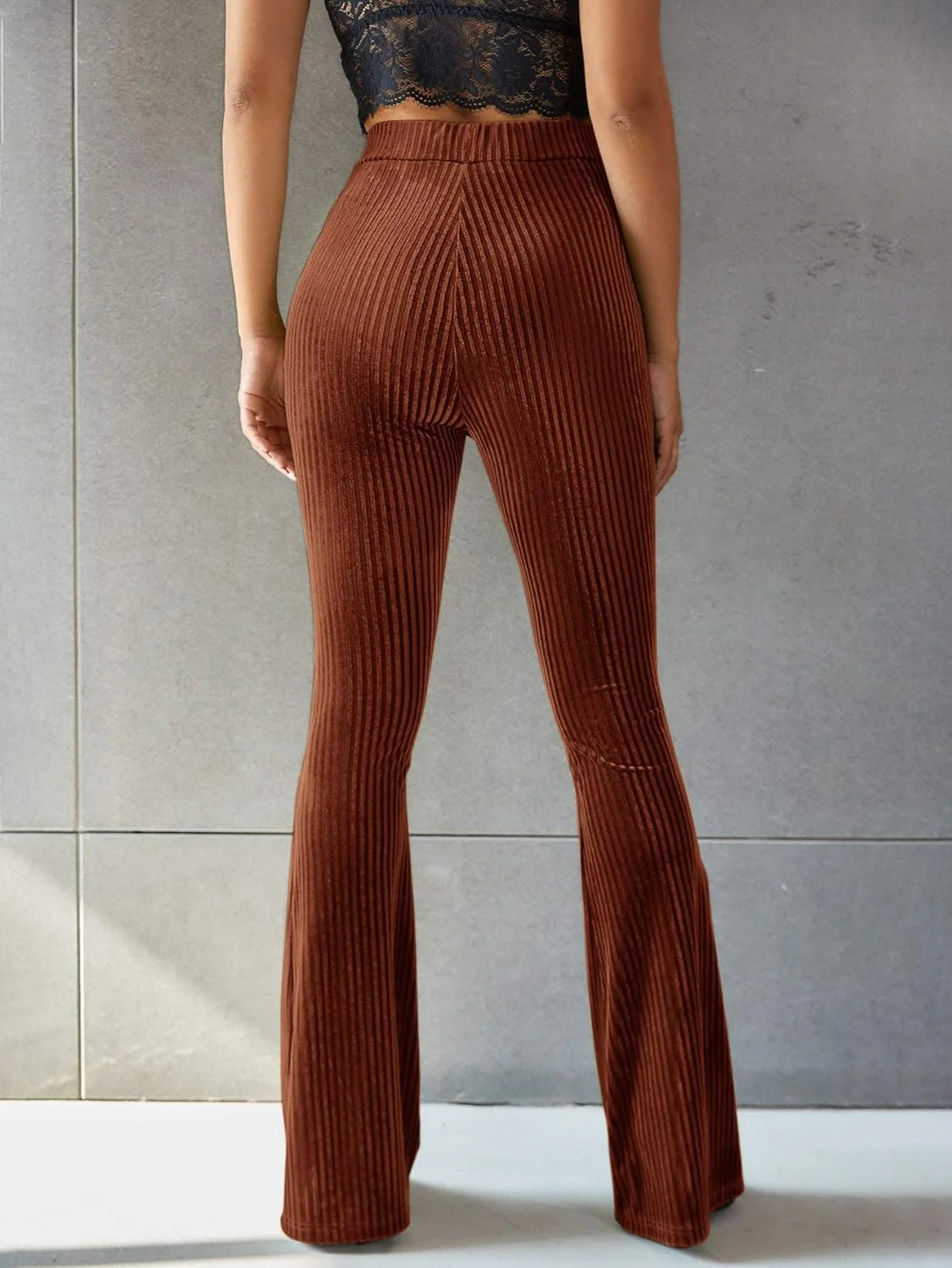 Carla - Pantalon Évasé en Velours Côtelé – Image 7