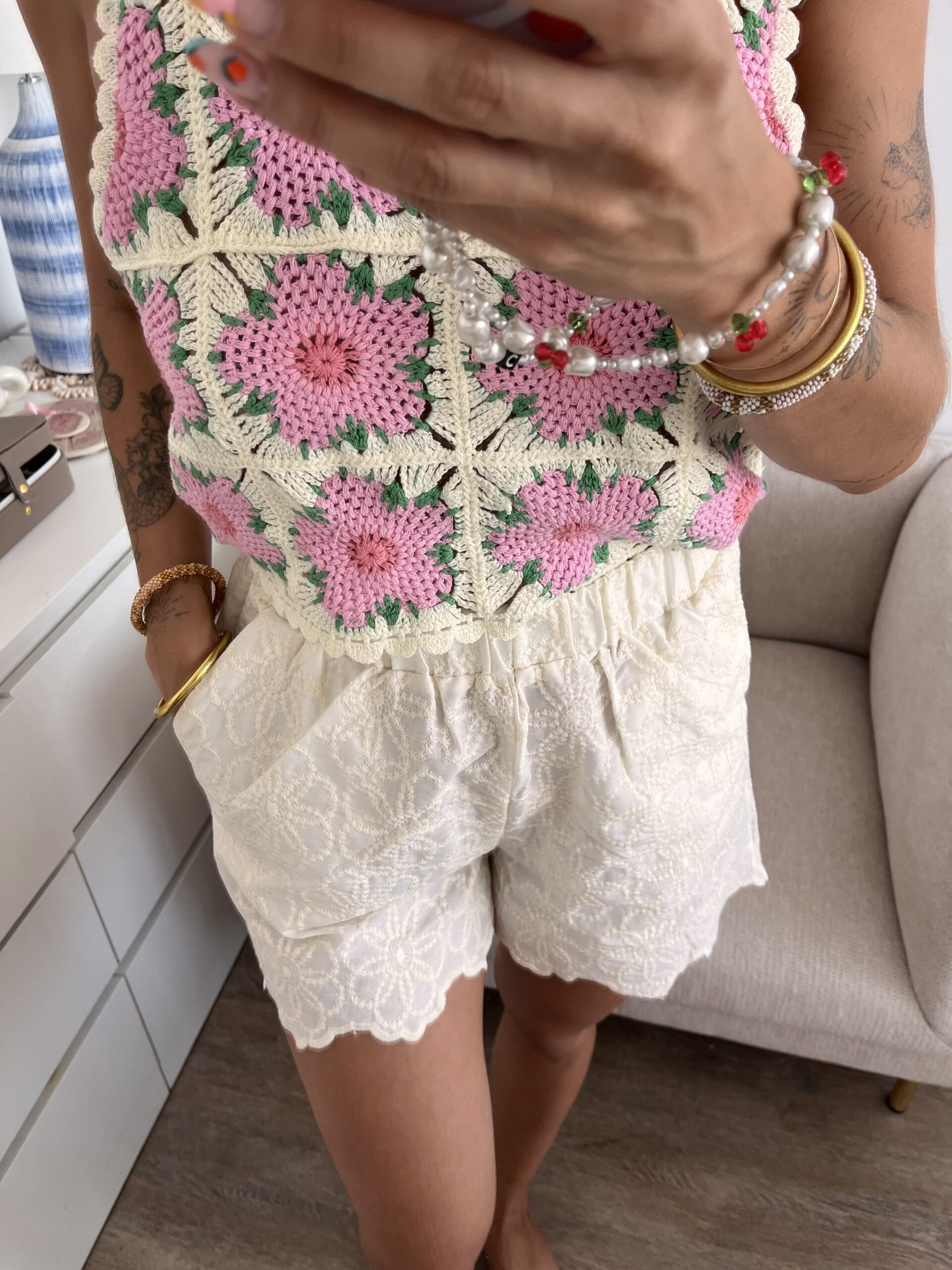 Short brodé – Image 3