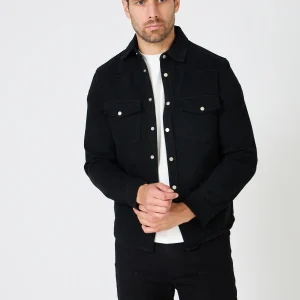 Surchemise Boutonnée Denim