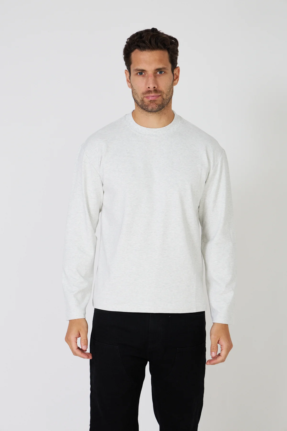 T-Shirt Manches Longues Uni – Image 4