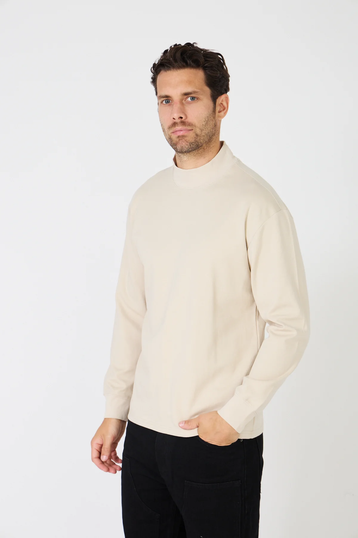 T-Shirt Manches Longues Uni – Image 7