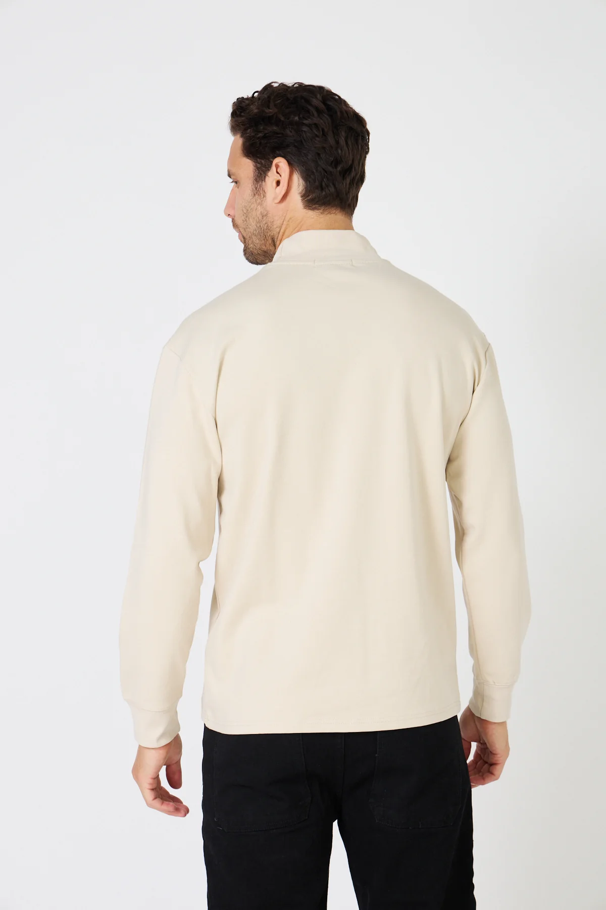 T-Shirt Manches Longues Uni – Image 8