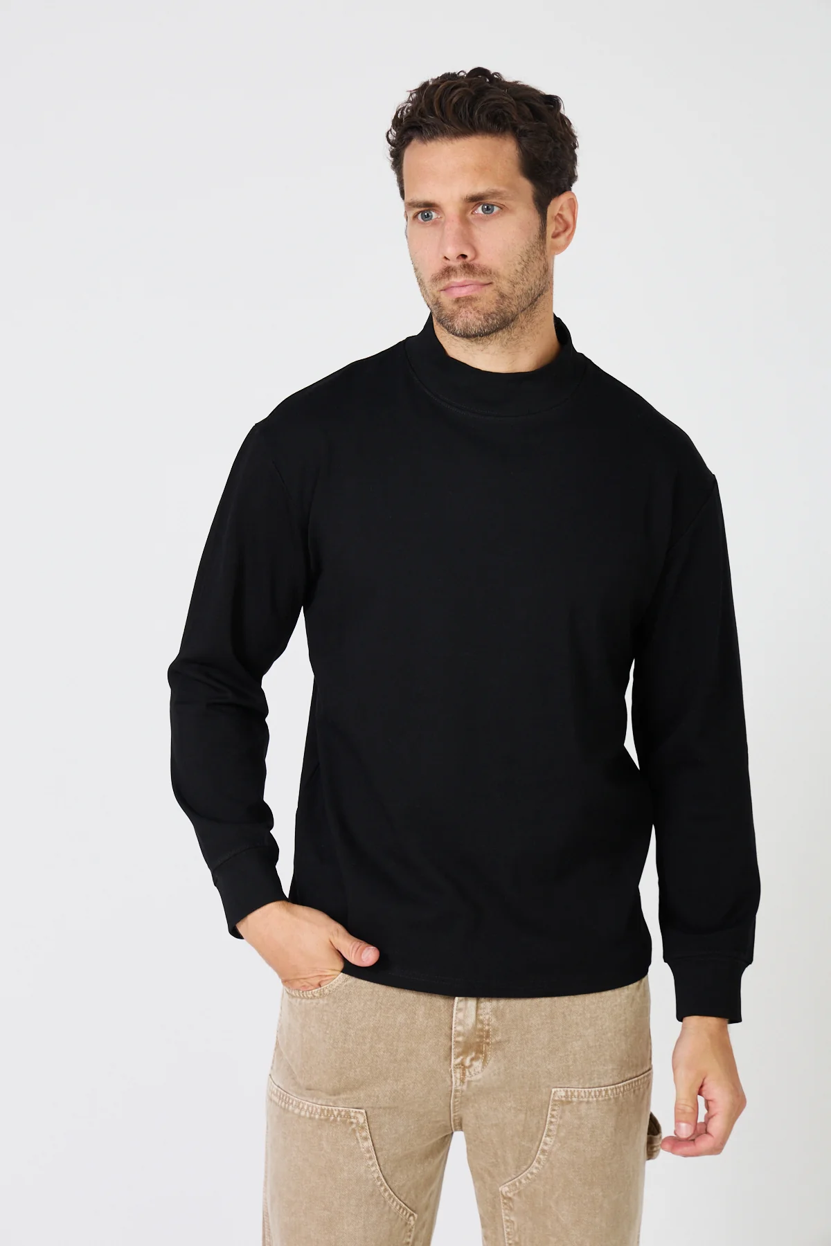 T-Shirt Manches Longues Uni – Image 9