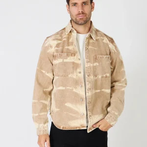 Surchemise Boutonnée Denim