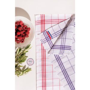 Essuie-verres à carreaux Origine France Garantie