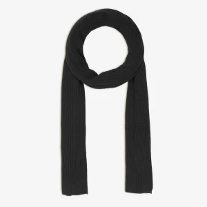 LOUANE écharpe 4 fils noir 100% cachemire