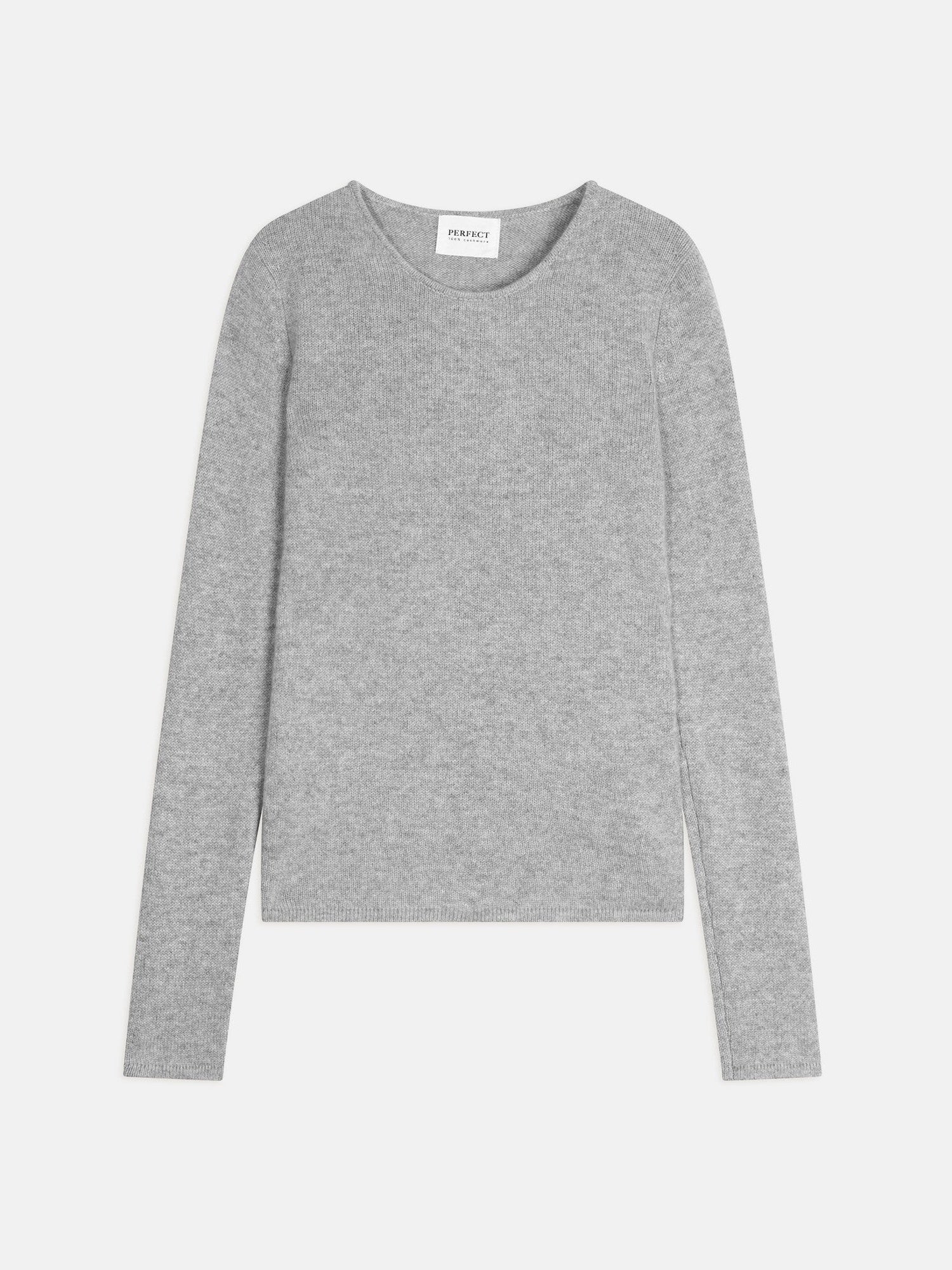 MARYA pull col rond 4 fils nuage chiné 100% cachemire – Image 6