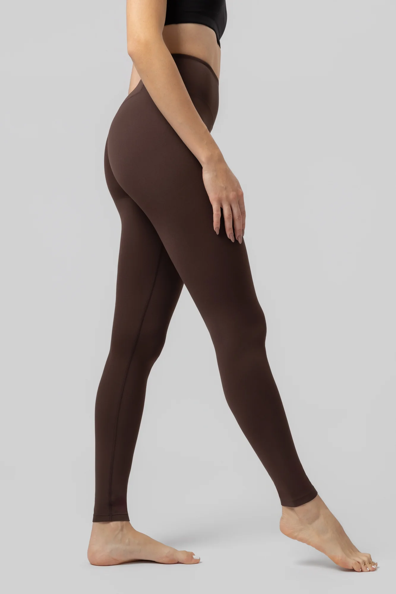 Leggings Essential+ Brun – Image 4