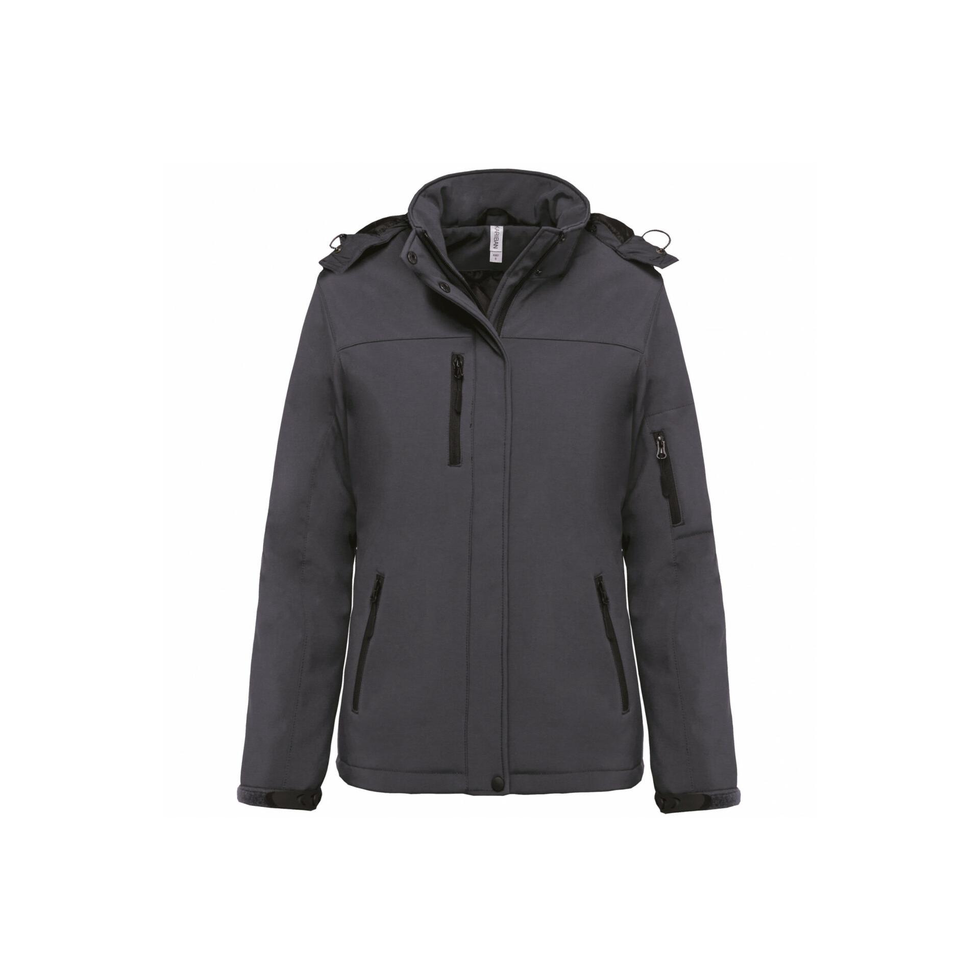 Parka softshell doublée capuche femme – Image 7