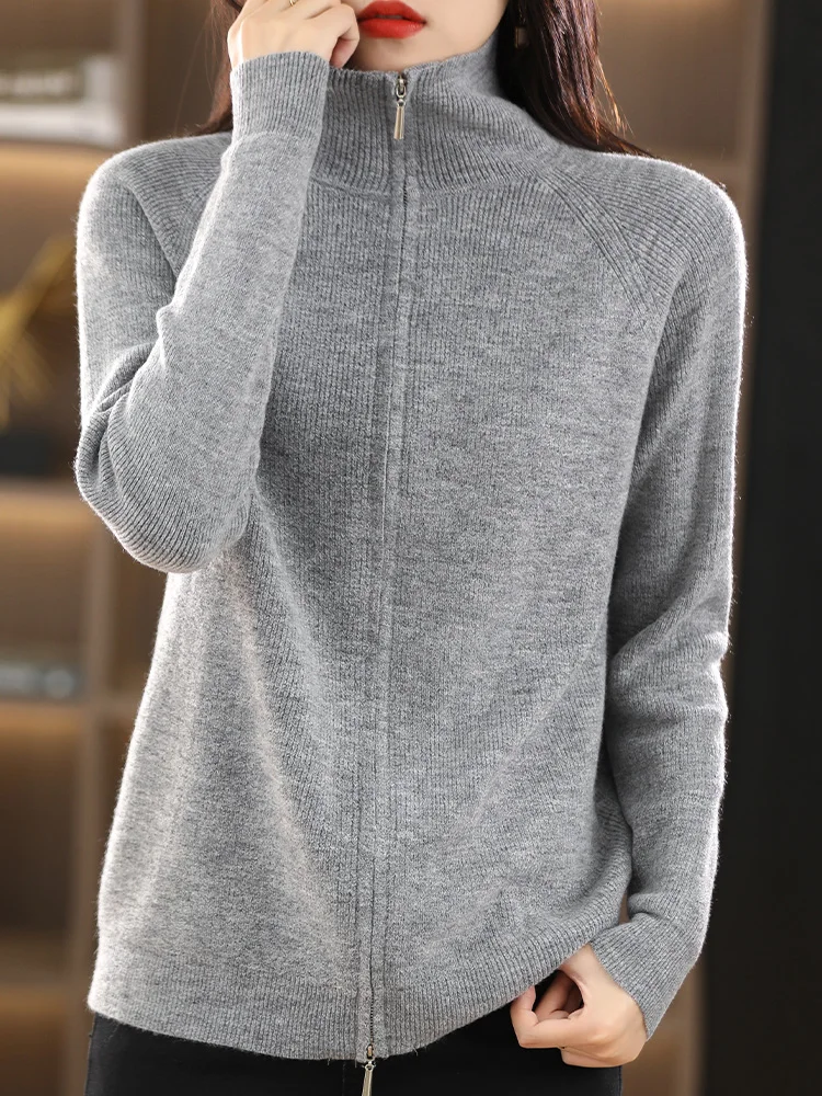 Béatrice - Cardigan À Double Fermeture Éclair – Image 8