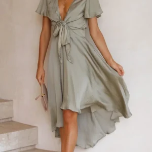 Claire - Robe longue fluide