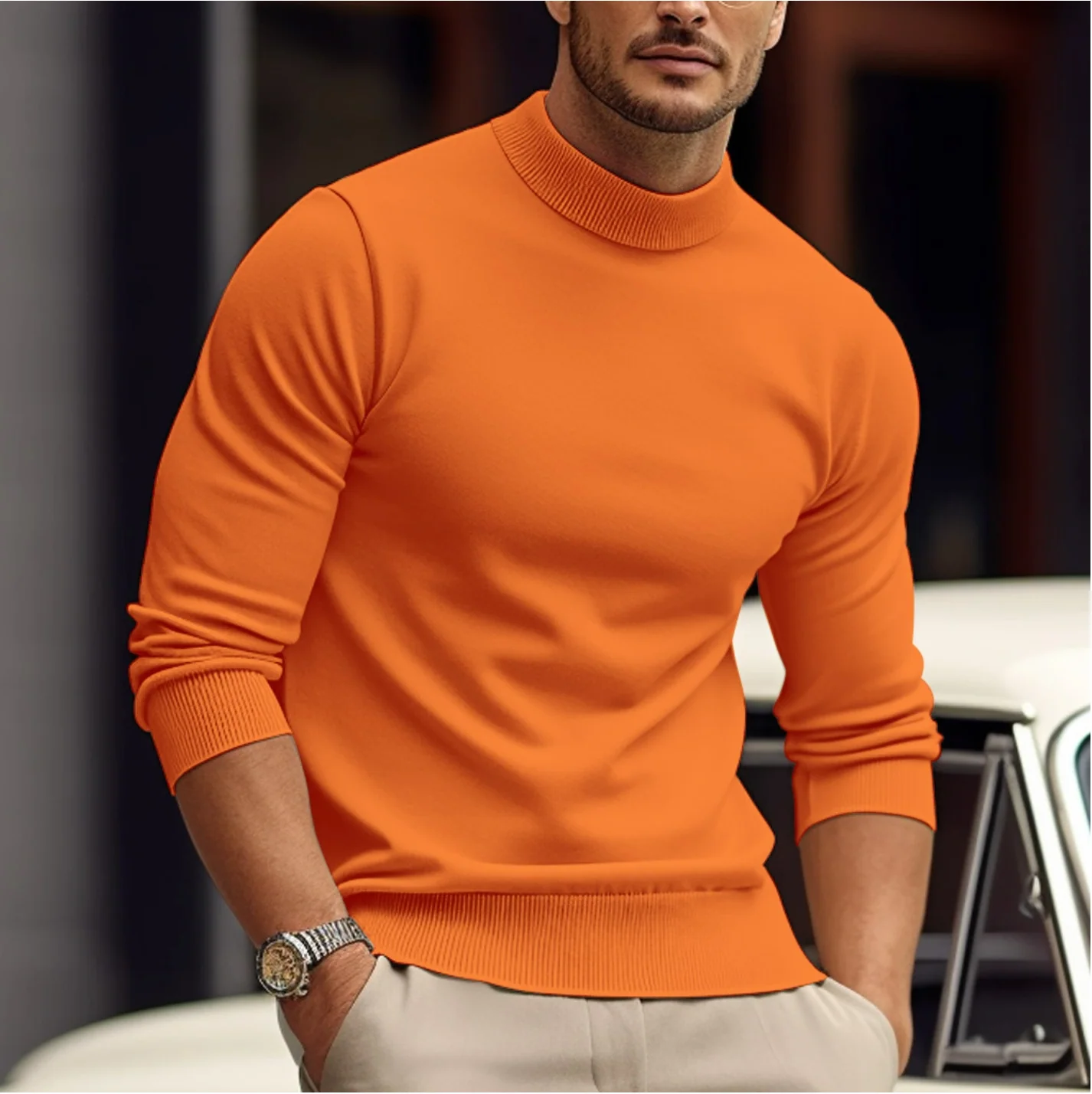 Pierre - Pull décontracté élégant pour homme – Image 6