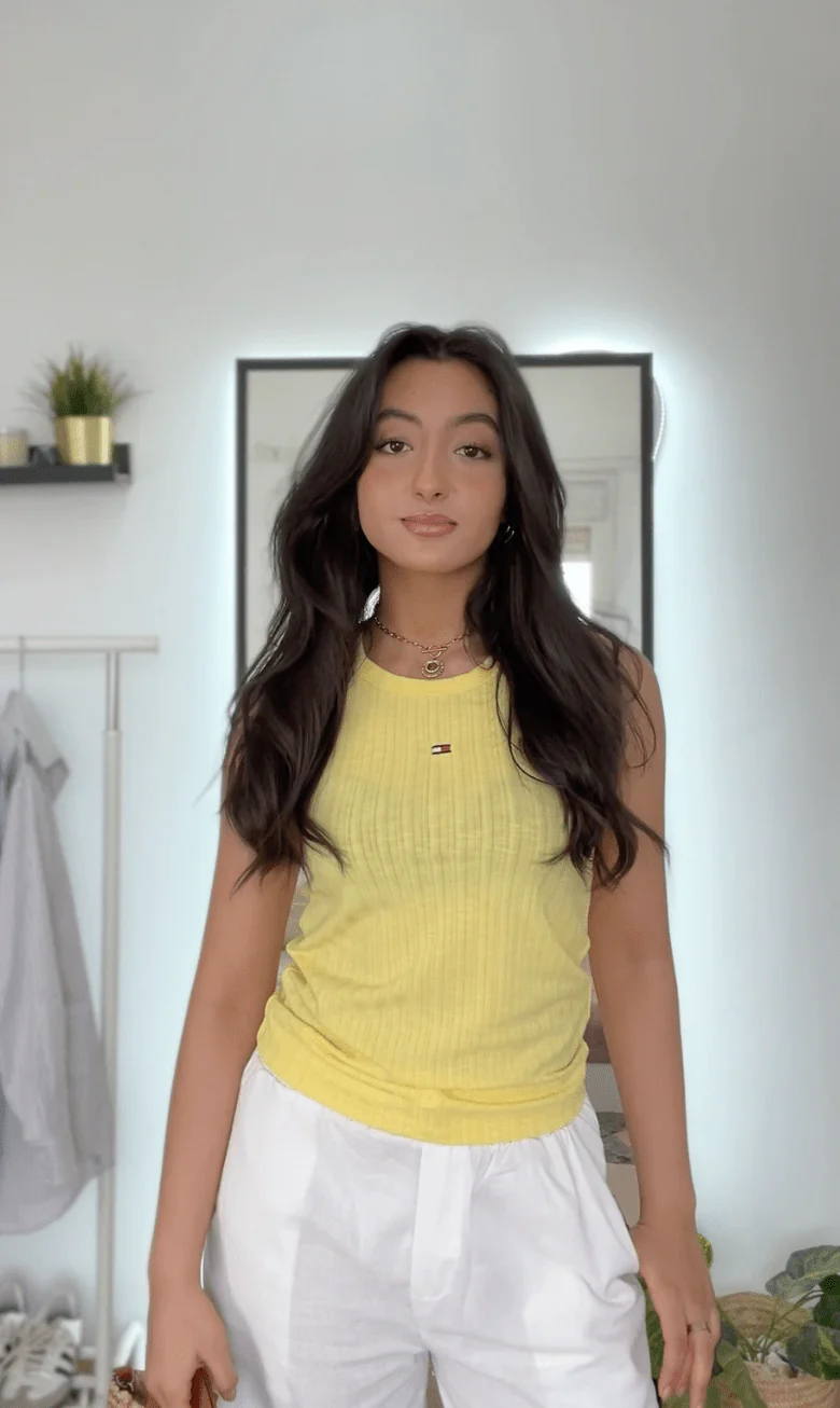 Top sans manches – Look minimal chic – Image 6